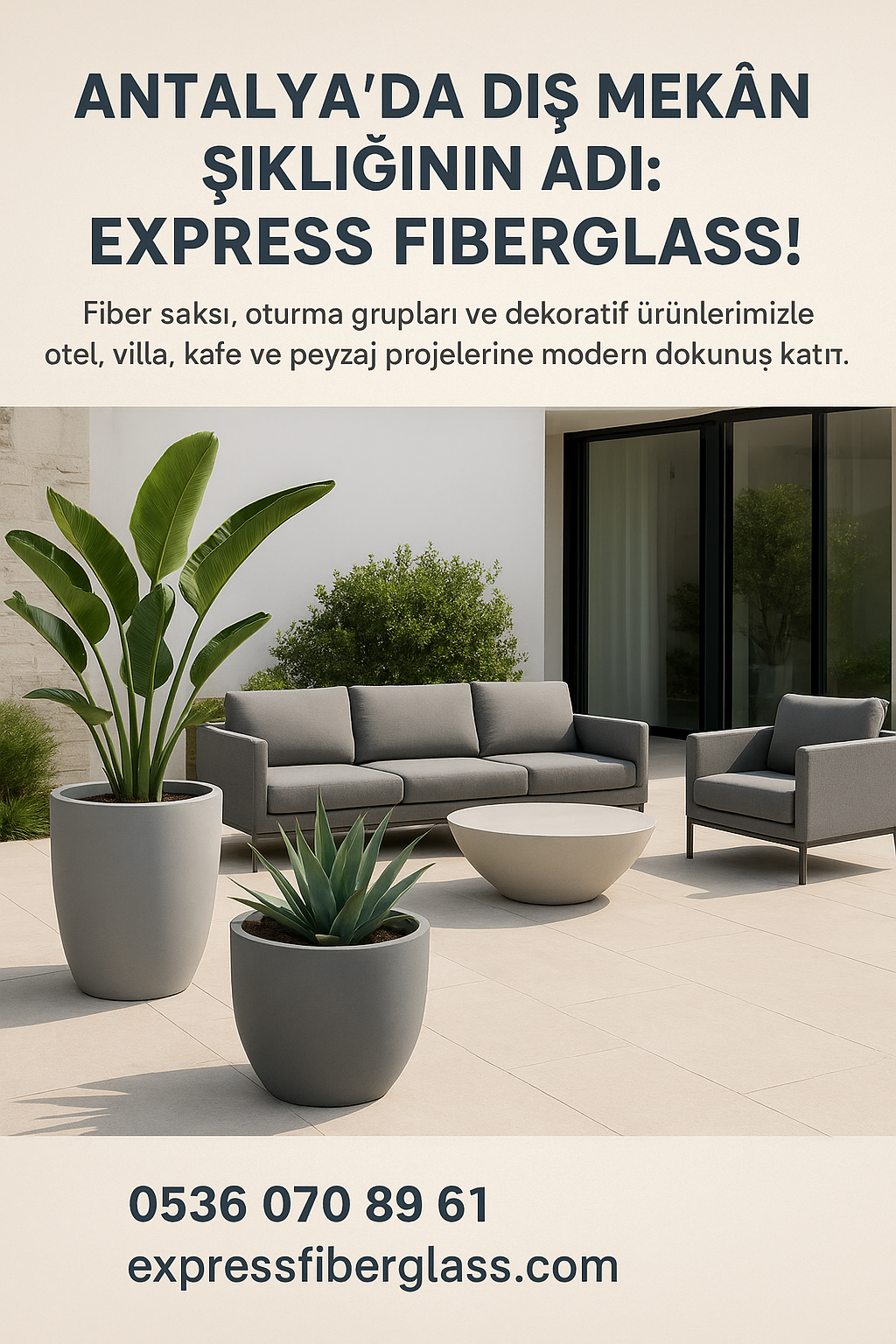 Antalya Fiberglass ve Polyester Ürünler: Otel, Aqua Park ve Villalar İçin Estetik, Dayanıklı ve Uzun Ömürlü Çözümler
