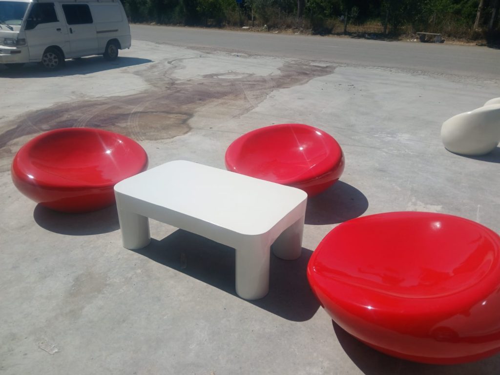 Fiberglass Oturma Grubu